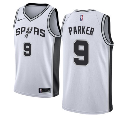Nike San Antonio Spurs #9 Tony Parker White Youth NBA Swingman Association Edition Jersey